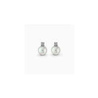 Pendientes Lucciole Gioielli Mujer in Oro blanco Perla OR003/8 - OR003/8